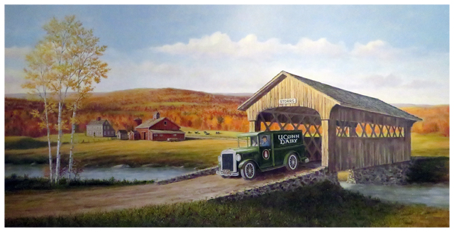 David Merrill Print of Storrs CB