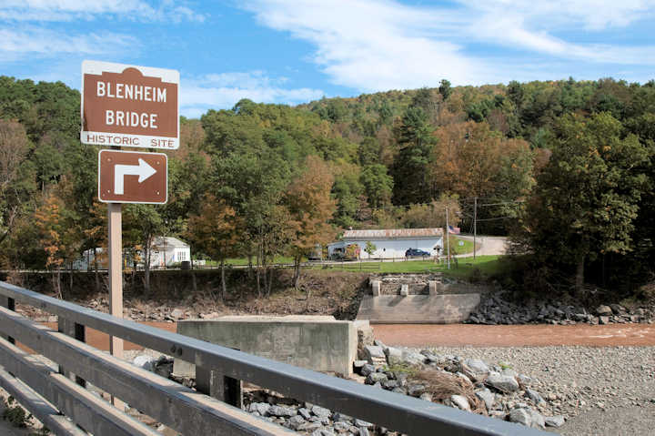 Blenheim Covered Bridge Lost