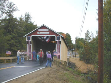 Slate Covered Bridge Grand Opening