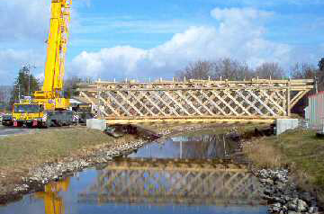 Boonville NY's New Bridge Photo by Dick Wilson November 19, 2004