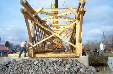 Boonville NY's New Bridge Photo by Dick Wilson November 19, 2004