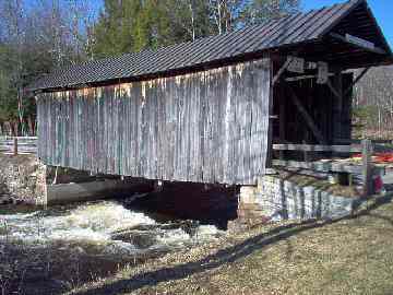 Salisbury Center Bridge Photo by Dick Wilson, April 16, 2004