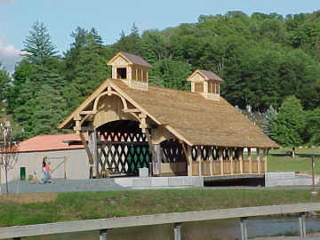 Erwin Park Covered Bridge Photo from Janet Corby Sept 2005