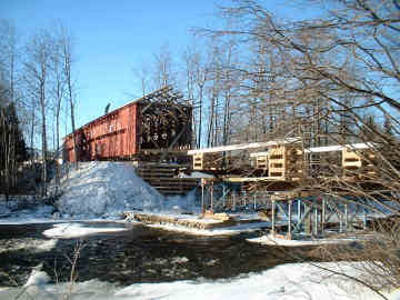 Beauséjour Bridge - Photo from G. Ruest collection