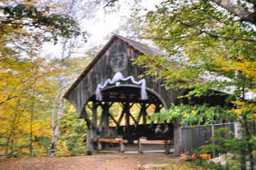 Sunday River Covered Bridge wedding