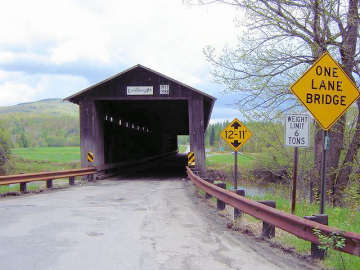 Mount Orne Covered Bridge Vermont portal