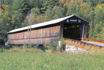 Ceylon Covered Bridge Restored July 14, 2012