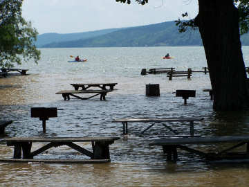 Glimmerglass State Park Flooding - Dick Wilson