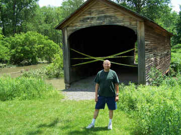 Hyde Hall Covered Bridge Flooding - Dick Wilson