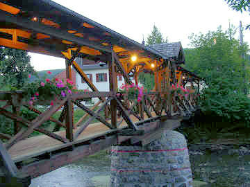 Alland, Austria Foot Bridge