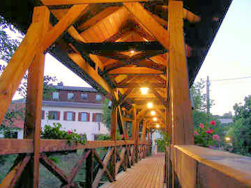 Alland, Austria Foot Bridge