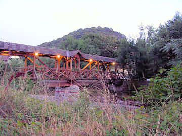 Alland, Austria Foot Bridge