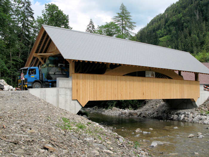 The New Kemmeriboden Bridge, Emmental, Switzerland. Photo by Konrad Meyer-Usteri August 2009