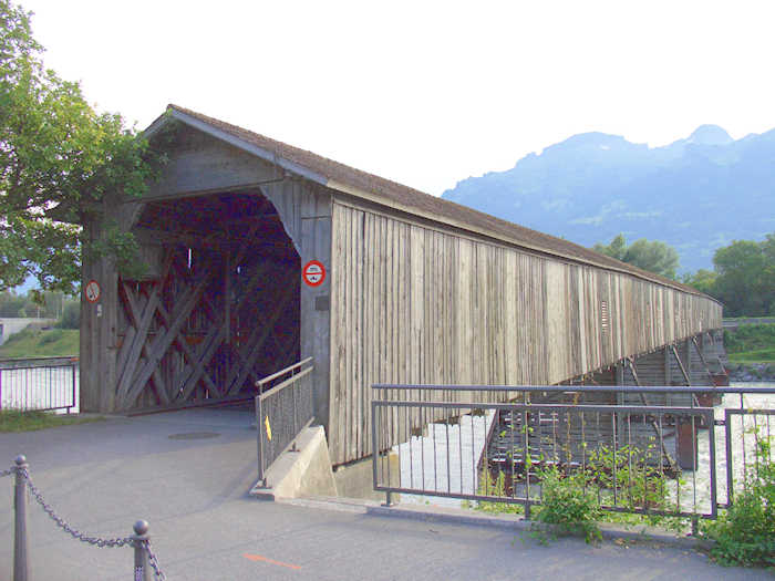 The Vaduz-Sevelen Rhine Bridge Photo by Gregor Wenda