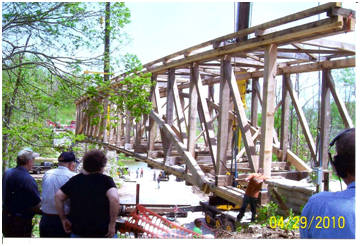 Moscow Covered Bridge Progress May 28, 2010