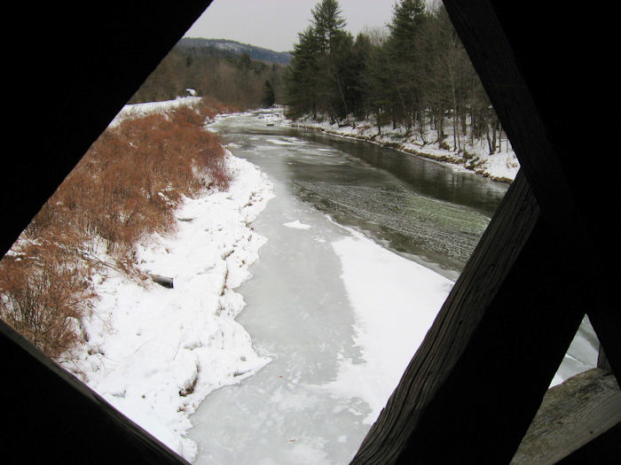 William's River viewed from Bartonsville Bridge Photo by Ray Hitchcock