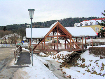 The new Krumbach Covered Bridge