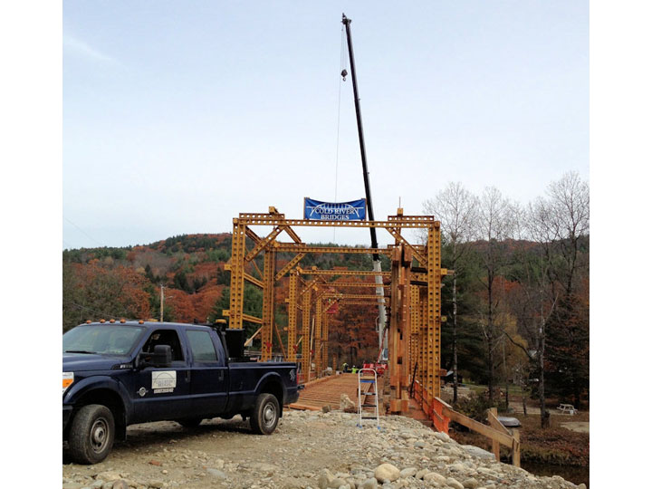 Bartonsville Covered Bridge Rebuild - A. Hitchcock