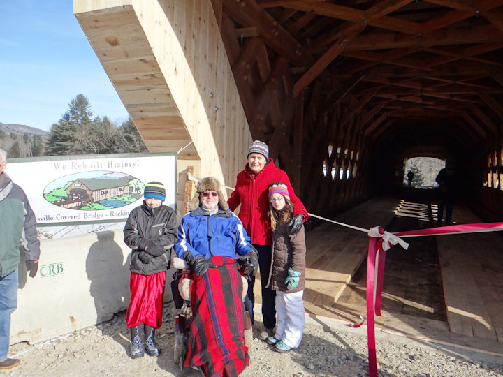 Bartonsvill Covered Bridge - The Hitchcock's