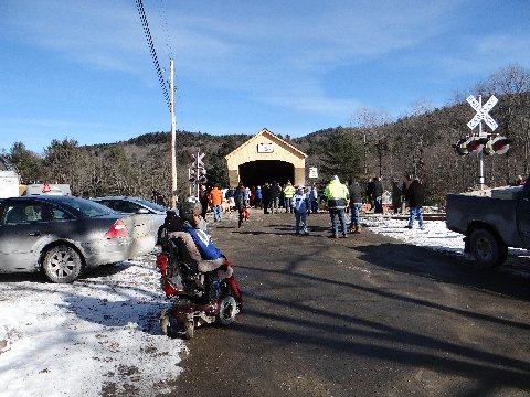 Bartonsvill Covered Bridge - Opening Day