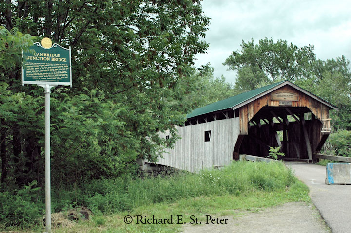 Cambridge Junction Covered Bridge - Richard St. Peter