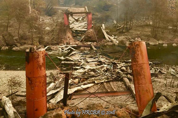 Honey Run Covered Bridge Remains - HRCBA