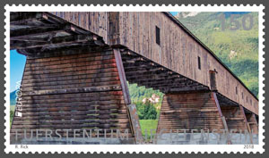 Covered Bridge - Vaduz Liechtenstein 2018