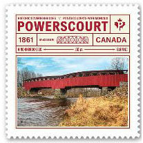 Canadian CB stamp Powerscourt - Bill Caswell