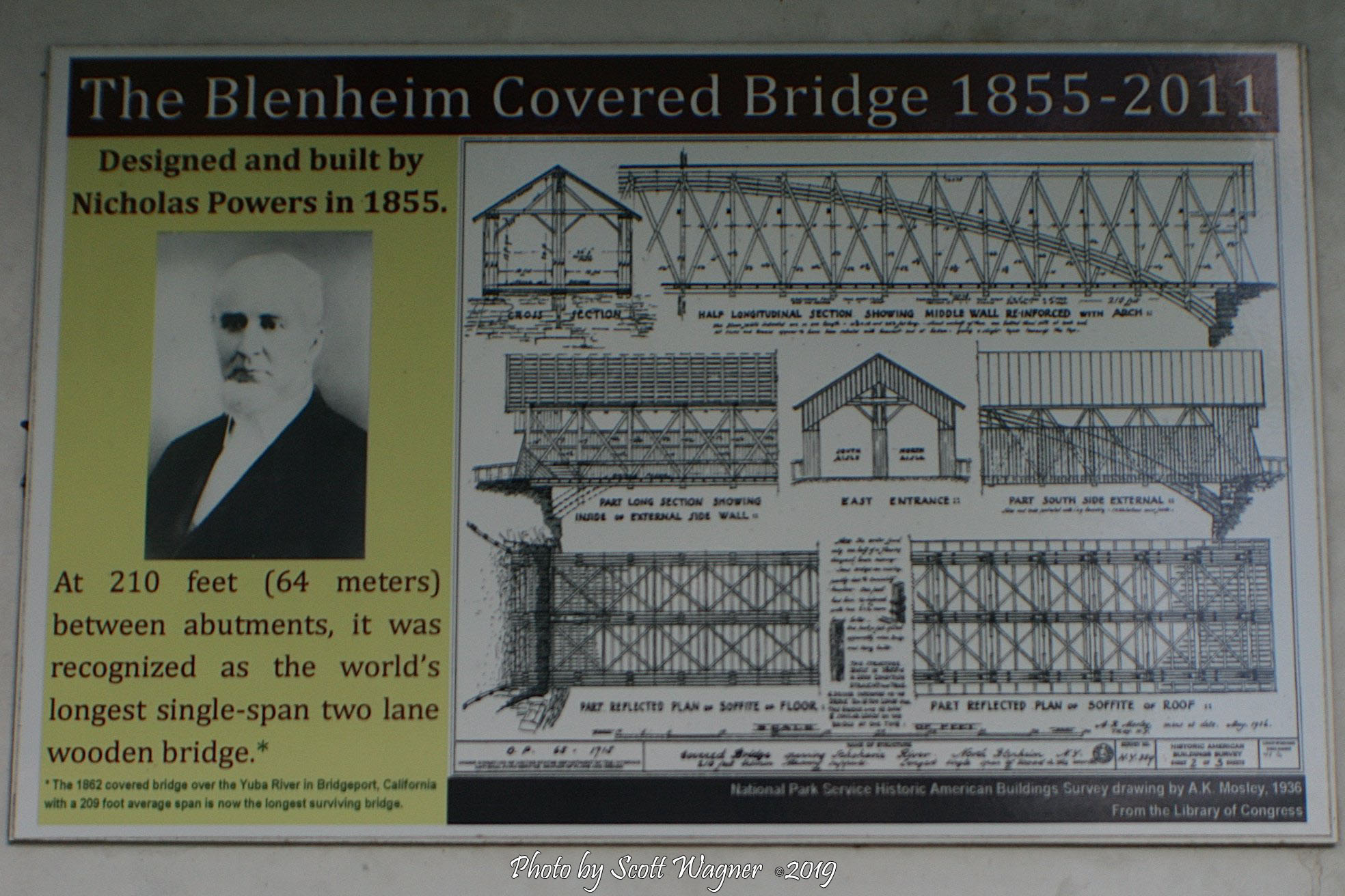 Display of Nichols Powers and His Bridge