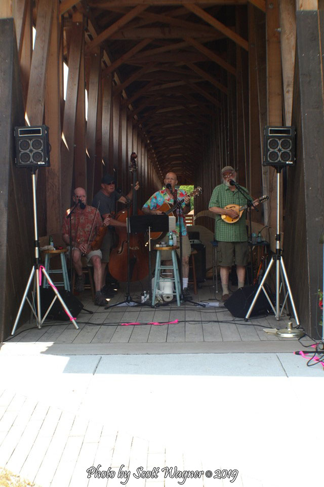 The Gravel Mountain Geezers Provide some musical entertainment