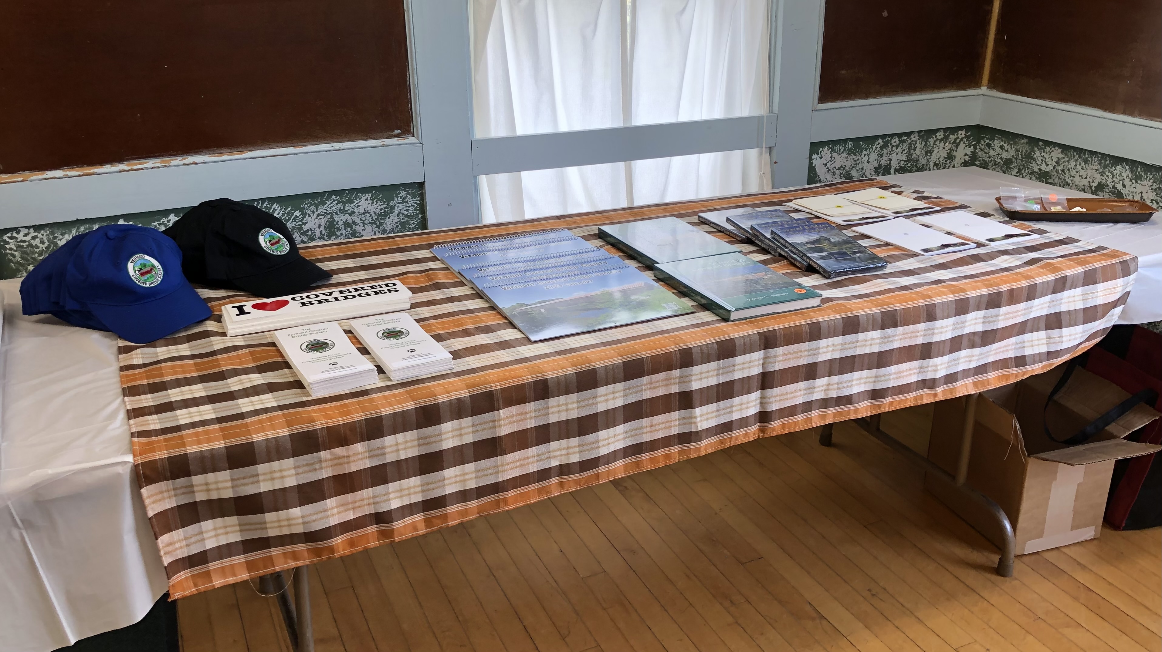 VCBS Sales Table North Clarendon, Vermont