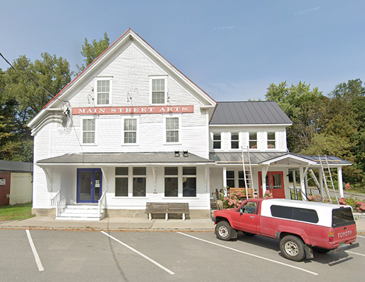 Main Street Arts building photo, Saxtons River, Vt