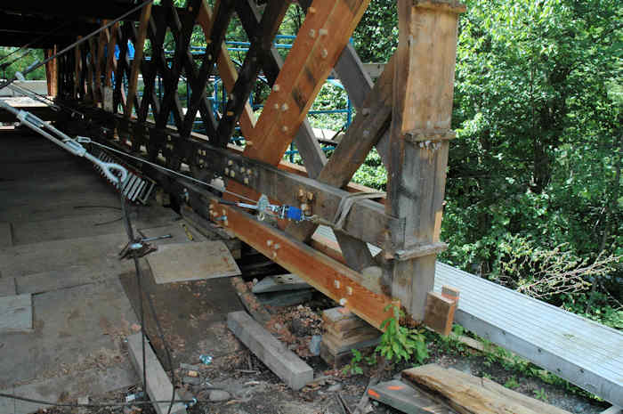 Hutchins Covered Bridge Photo by Joe Nelson July 5, 2009