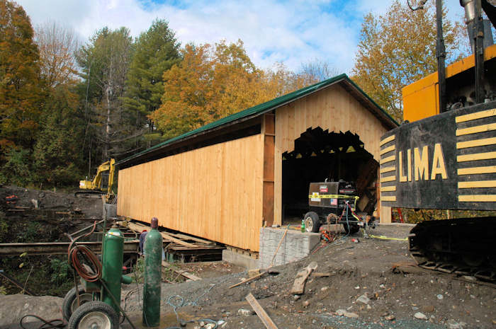 Hutchins Covered Bridge Photo by Joe Nelson October 5, 2009