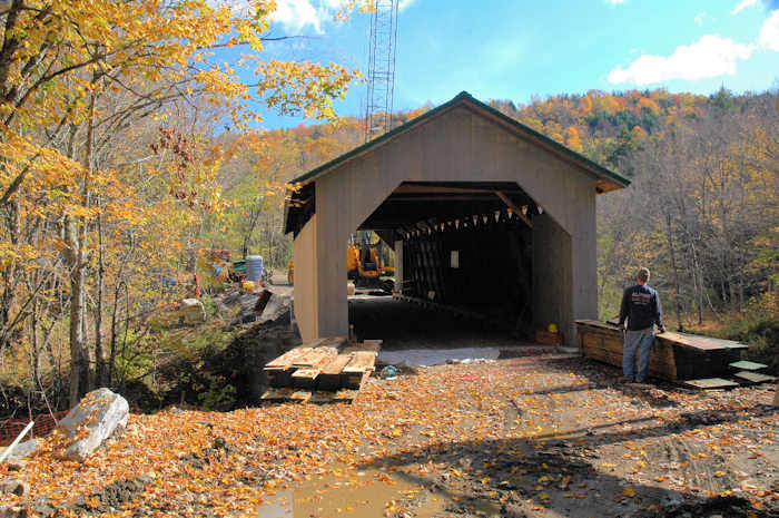 Hutchins Covered Bridge Photo by Joe Nelson October 12, 2009