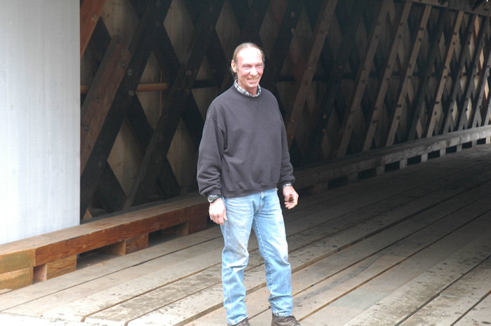Hutchins Covered Bridge Photo by Joe Nelson October 29, 2009