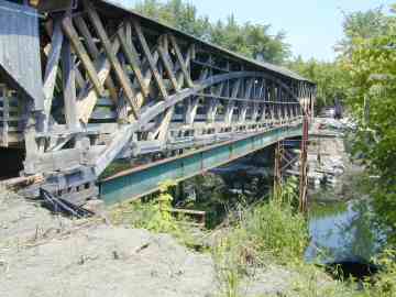 Poland Covered Bridge June 23, 2003