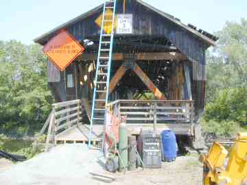 Poland Covered Bridge June 23, 2003