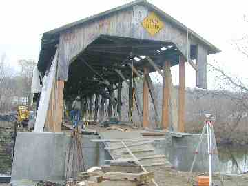 Poland Covered Bridge Nov. 6, 2003