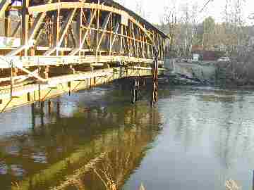 Poland Covered Bridge Nov. 21, 2003