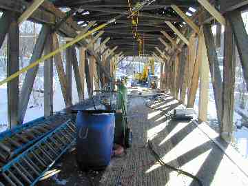 Poland Covered Bridge February 2, 2004