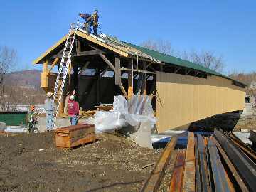 Poland Covered Bridge March 11, 2004