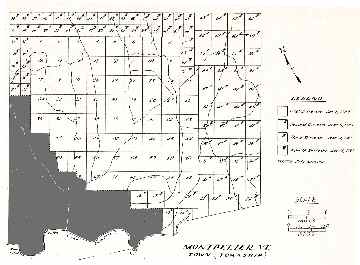 Town of East Montpelier Map