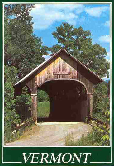 Coburn Covered Bridge Post Card