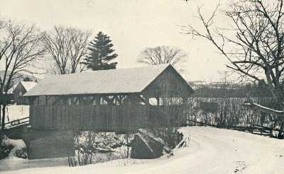 Coburn Covered Bridge Post Card