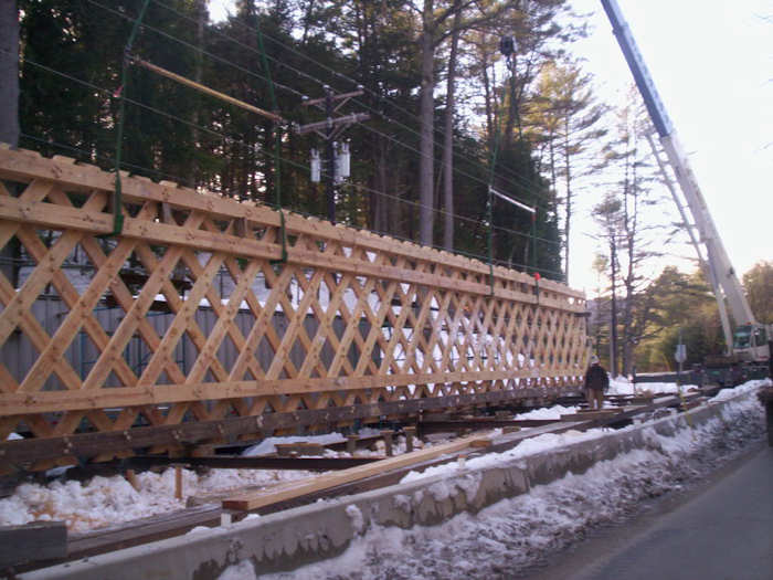 Williamsville Covered Bridge December 17, 2009